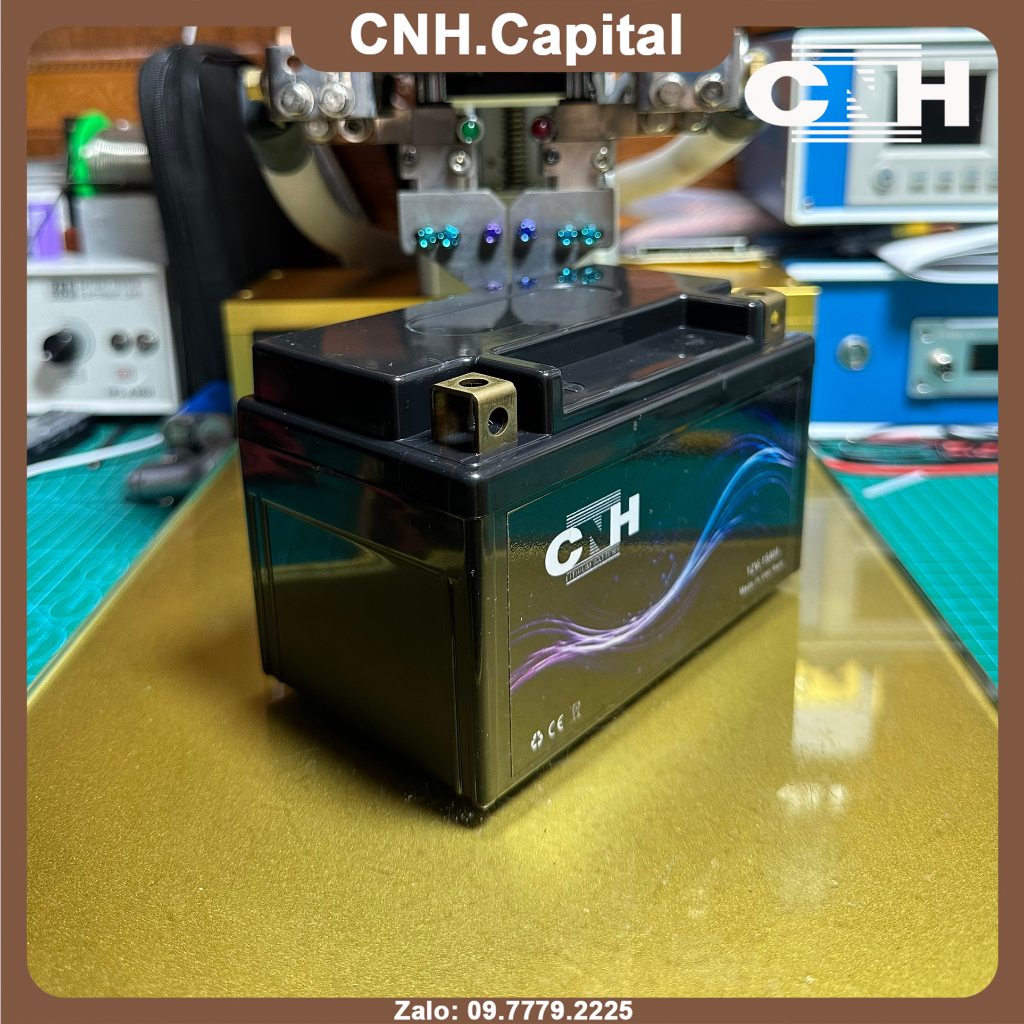 Bình ắc quy Lithium 12V - 15Ah thay thế cho Ắc quy xe máy