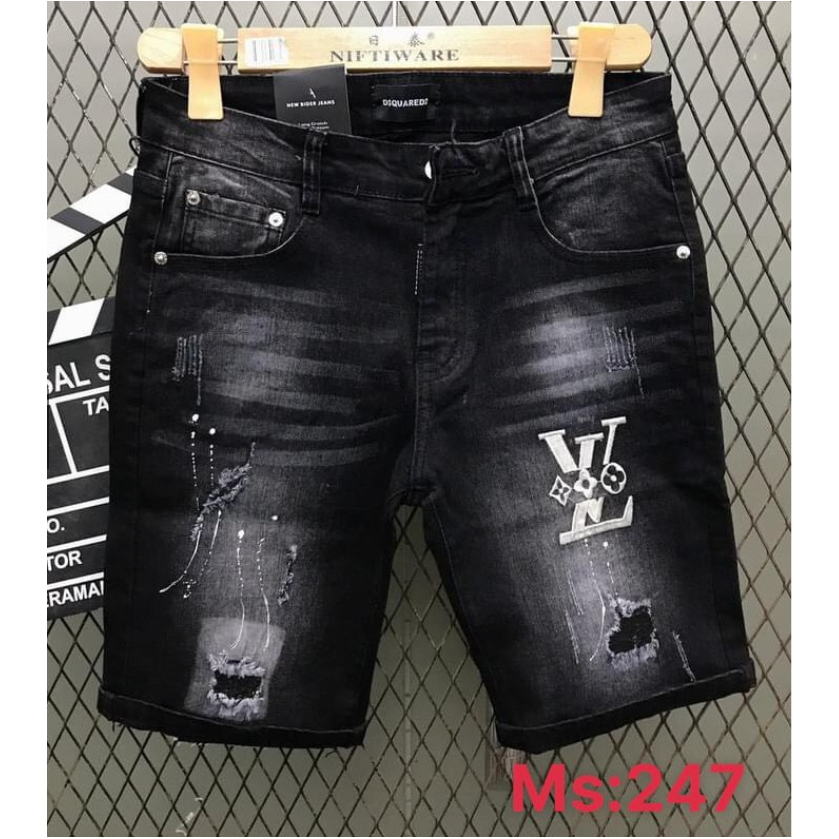 Quần short jean nam | Quần đùi nam chất liêu jean cao cấp