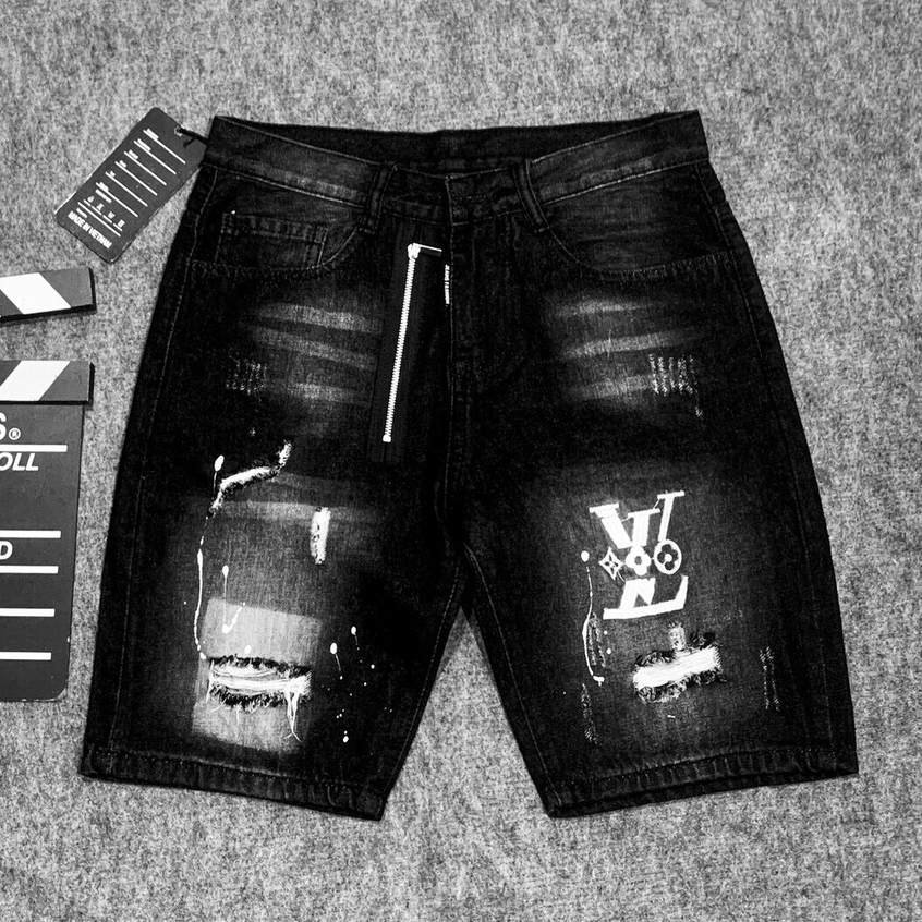 Quần short jean nam | Quần đùi nam chất liêu jean cao cấp
