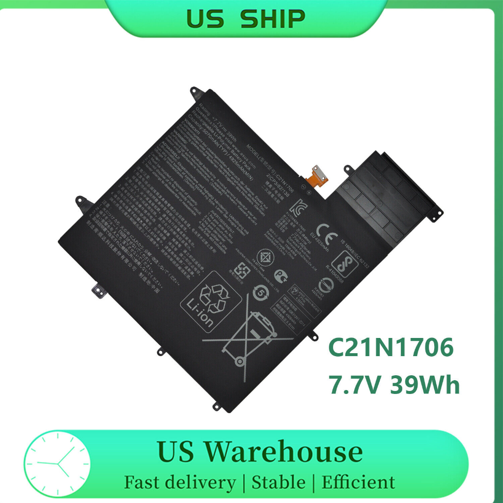 Pin ZIN Asus ZenBook Flip S UX370 UX370U UX370UA UX370UAF UX370UAR C21N1706