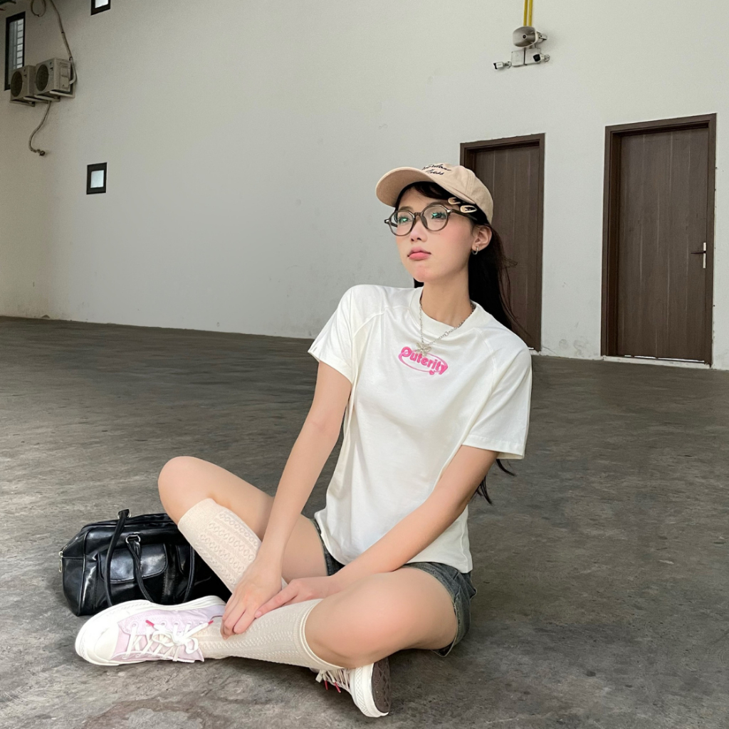 Áo Thun Baby Tee Outerity - Heart Satellite Tee Unisex Nam Nữ Localbrand