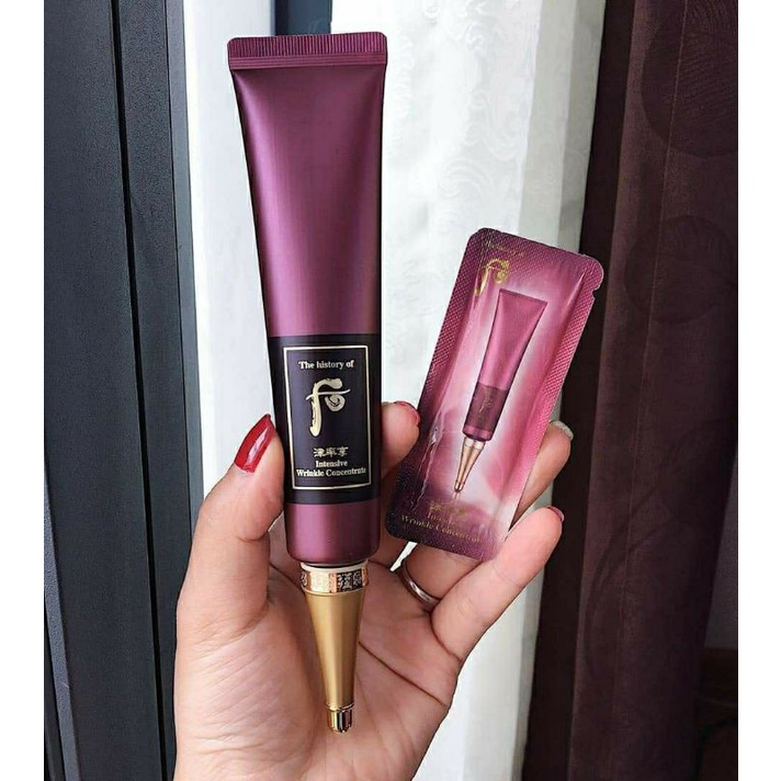 Gói Kem Mắt Whoo Đỏ Chống Nhăn Cao Cấp Chuyên Sâu Cho Da Nhăn Lão Hóa - Jinyulhyang Intensive Wrinkle Concentrate