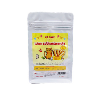 Bánh quy ăn dặm cho bé, bánh lưỡi mèo Nhật HT Cake