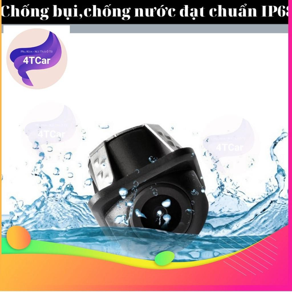 Camera cập lề mũ rơm HD 720P cắt dây về camera lùi, tích hợp với màn hình dvd, màn thường , màn taplo ô tô