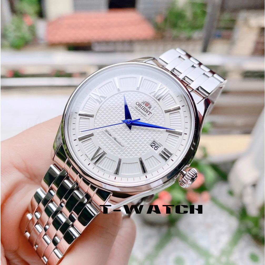 Đồng hồ nam MÃ OR01 size 40mm chống xước khóa bướm kim trôi