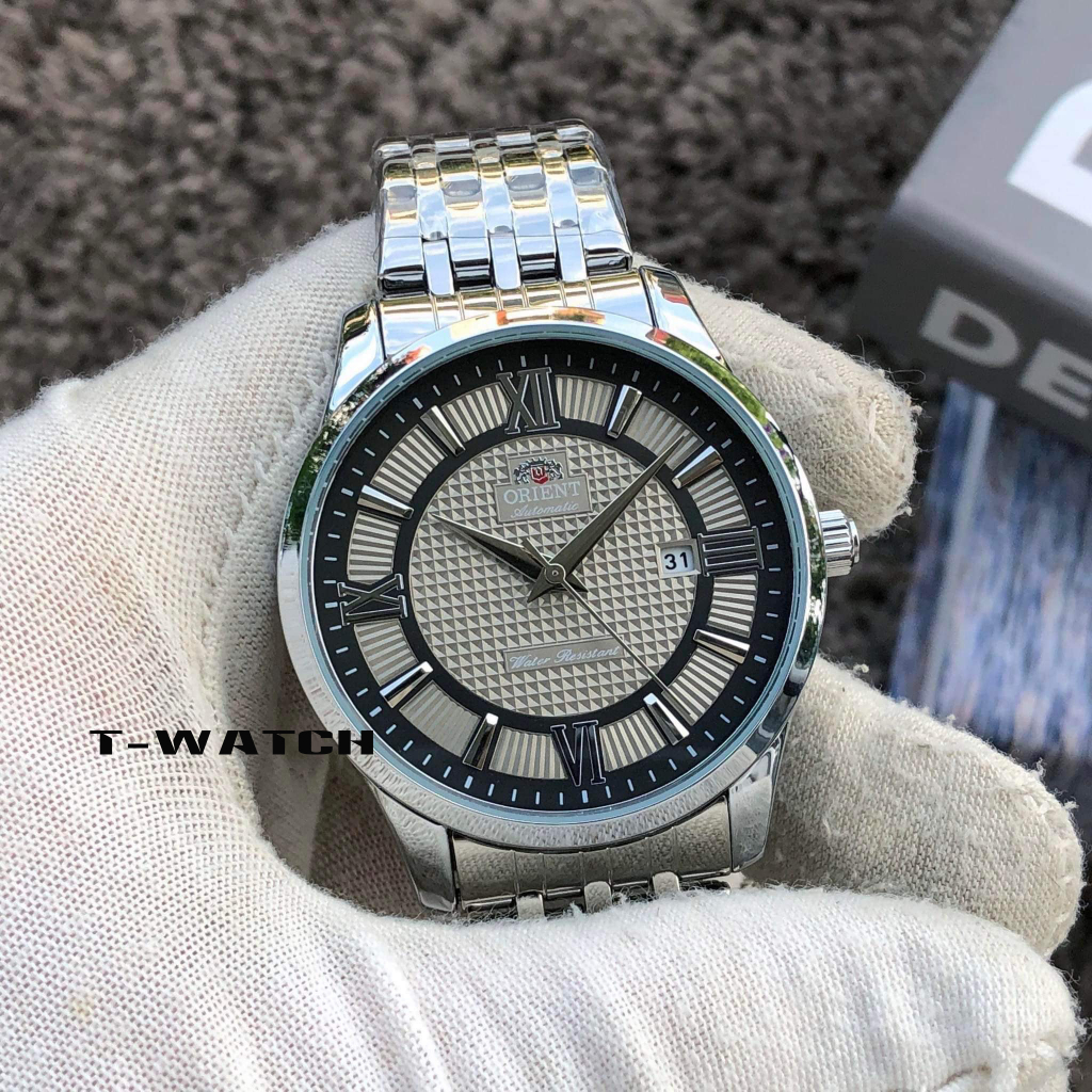 Đồng hồ nam MÃ OR01 size 40mm chống xước khóa bướm kim trôi