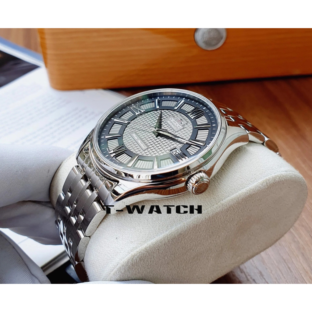 Đồng hồ nam MÃ OR01 size 40mm chống xước khóa bướm kim trôi