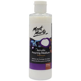 Acrylic Pouring Medium Mont Marte - Dung dịch đổ acrylic 240ml