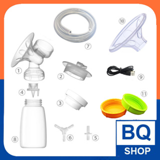 Phụ kiện máy hút sữa Real Bubee ( Đầy Đủ ) BQSHOP