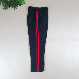 Quần thể thao xanh than hai sọc đỏ cấp 1, cấp 2
