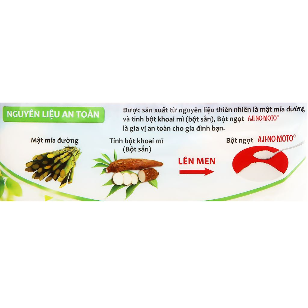 Mì chính, bột ngọt Ajinomoto gói 1kg hạt bé