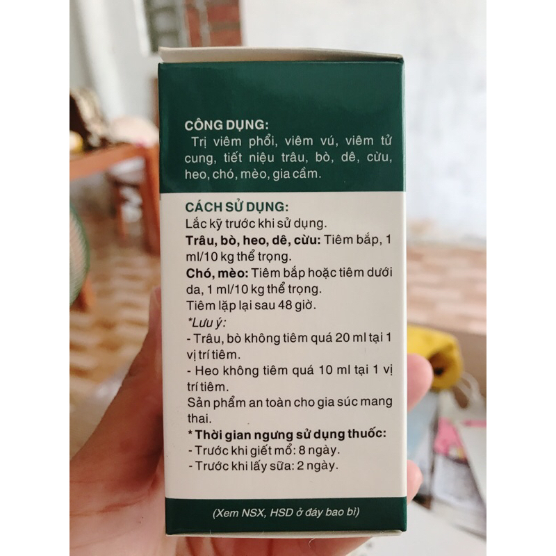 AMOX 15% LA chai 100ml