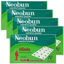 Gói 10 miếng cao dán Neobun Thái Lan (Mẫu mới)