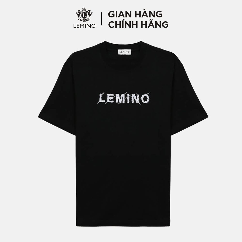 Áo Phông Nam Lemino Logo Thêu Cá Tính LE73YN23003