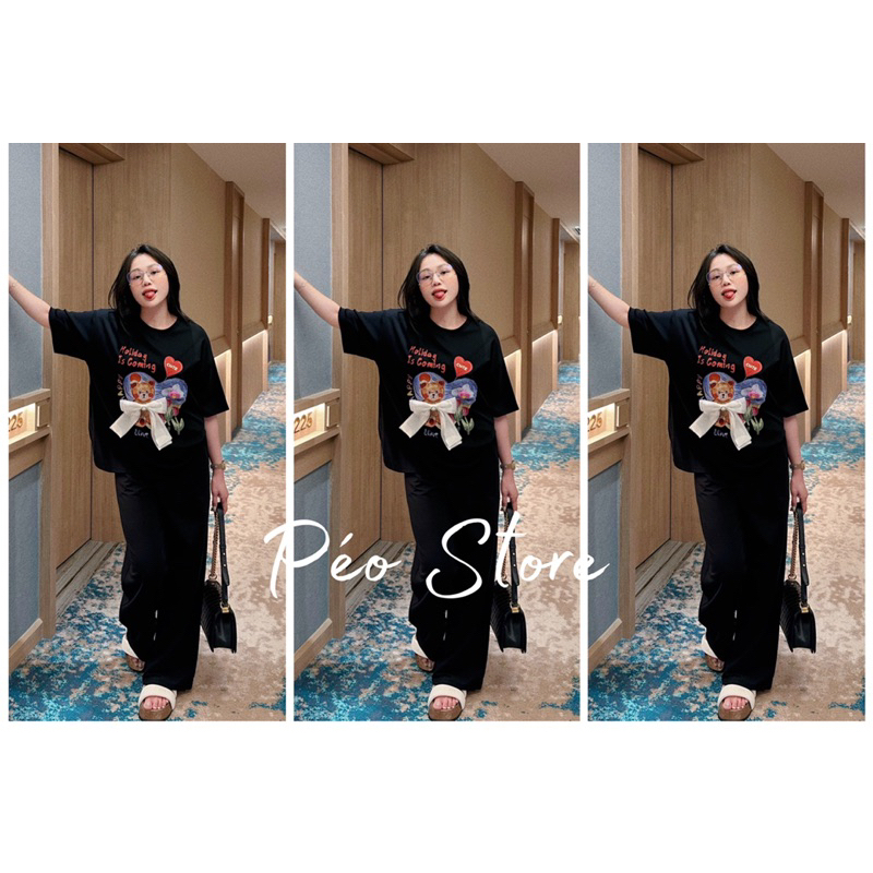 Set suông gấu nơ siêu đẹp,hàng loại 1 chuẩn hình