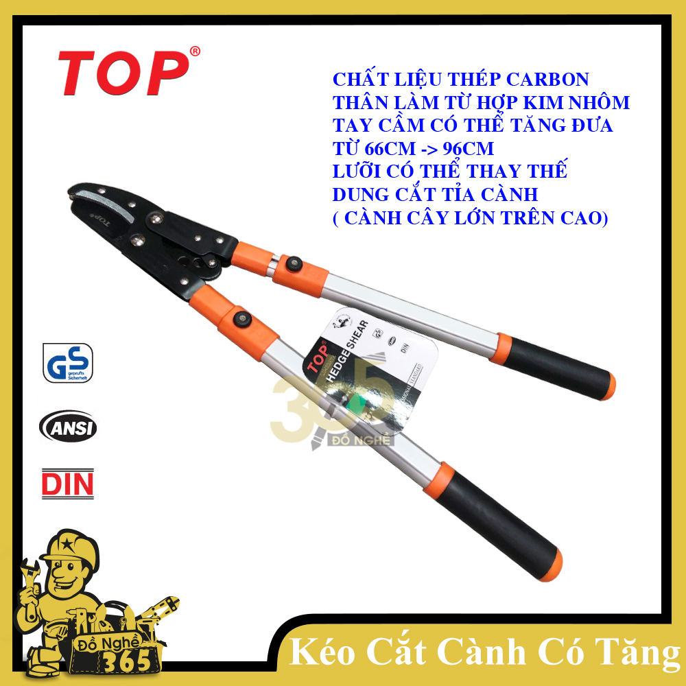 Kéo cắt cành cán có tăng Top