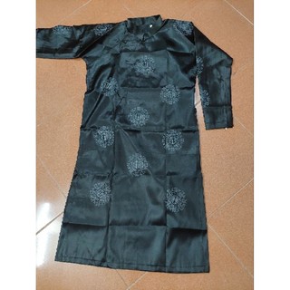 Áo thọ đỏ, vàng, đen (chữ thọ in)