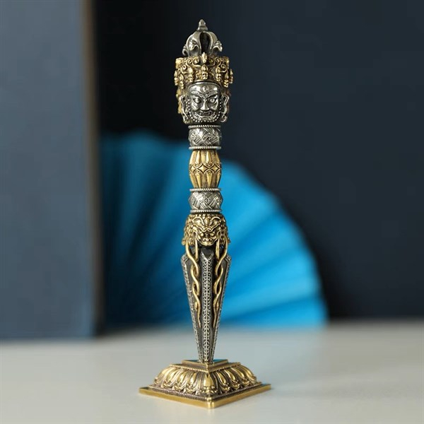 Dao phổ ba kim cang 3 màu đồng