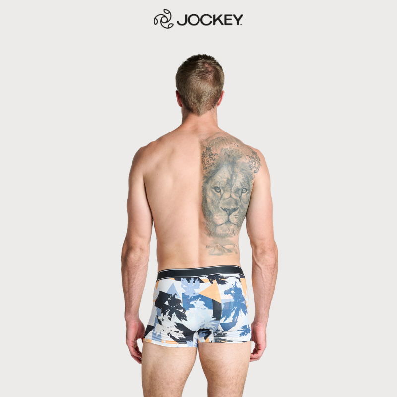 Quần lót Nam Jockey USA Cotton họa tiết dáng trunk - 1287