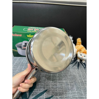 QUÁNH 1 ĐÁY INOX size 16cm(Đun được bếp từ)