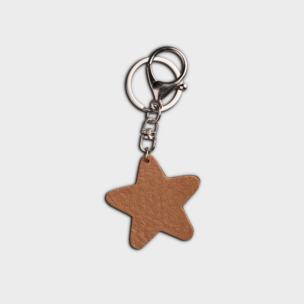 Móc khóa da hình ngôi sao YUUMY Seasand YMK18