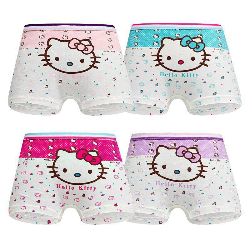 Quần lót cho bé gái từ 8-38kg, cotton thoáng mát Q23
