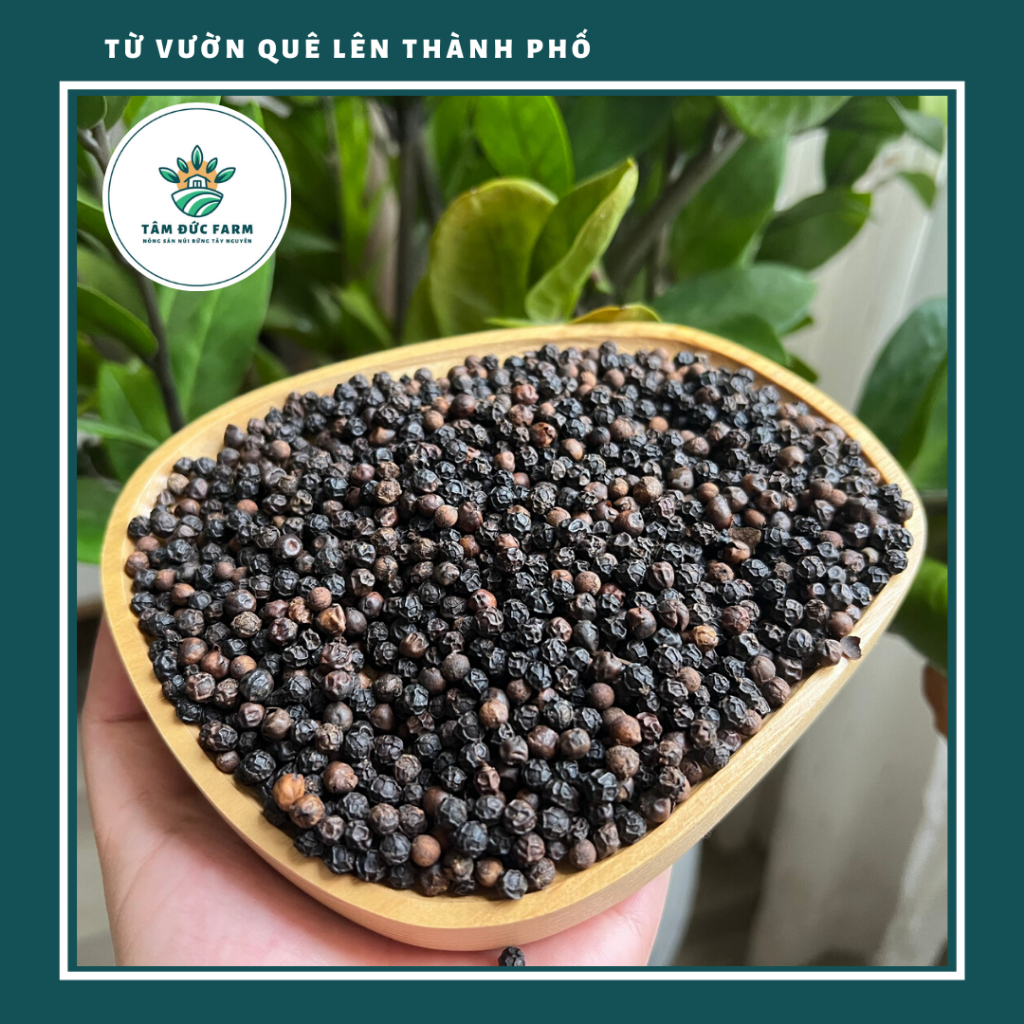 50gr Tiêu Đen Nguyên Hạt - Phơi Nắng Tự Nhiên