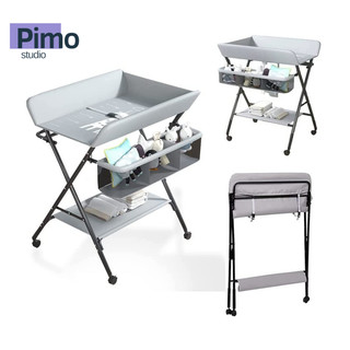 Bàn Thay Tã Di Động Chăm Sóc Em Bé Bàn Massage Thay Quần Áo Cho Bé Sơ Sinh Có Thể Gập Lại Pimo Studio
