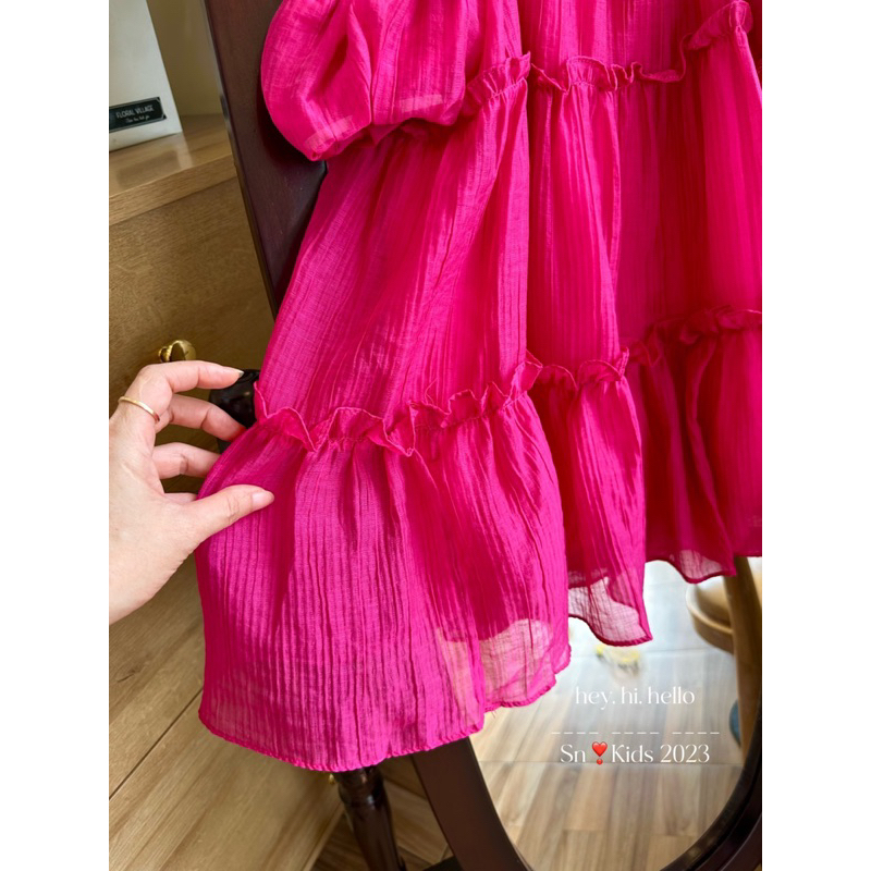 Váy tơ 2 lớp Cho Bé Gái 8-36kg