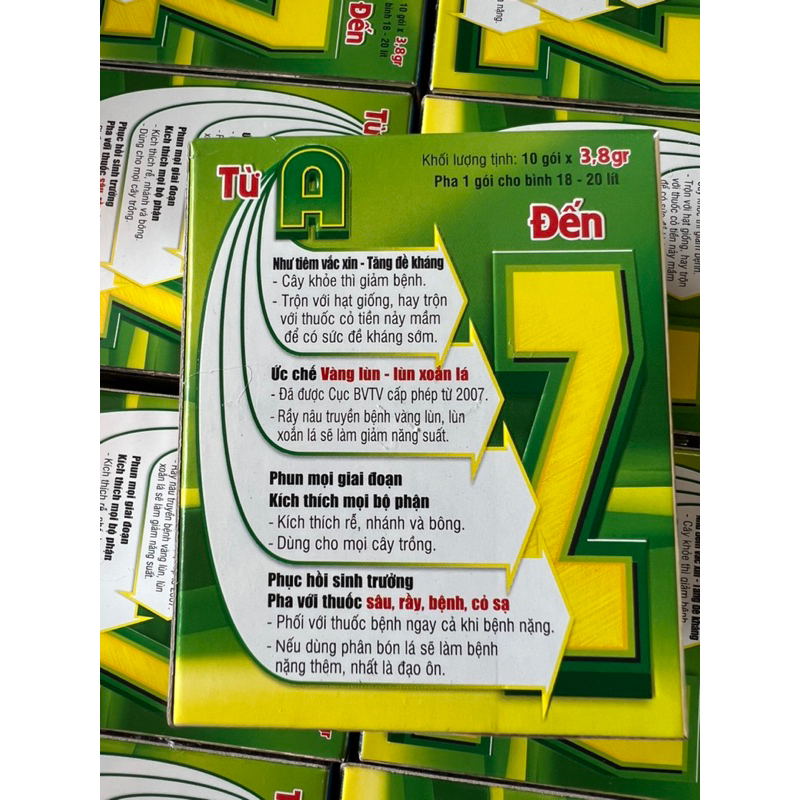 Sỉ 10 gói ComCat 3,8gr kích rễ giải độc bật chồi , điều hoà sinh trưởng