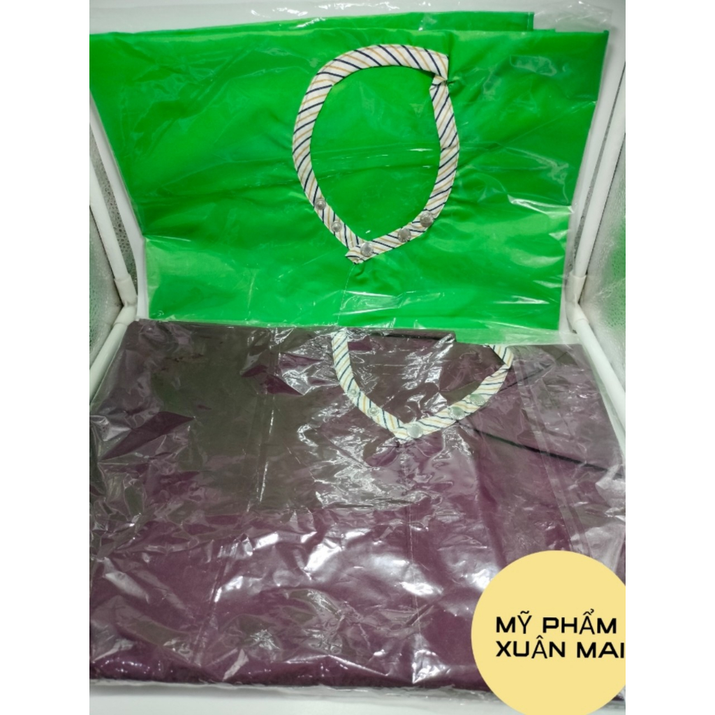 Áo Choàng Nhuộm Sắt - Nút Bấm Chuyên Nghiệp Dành Cho Salon