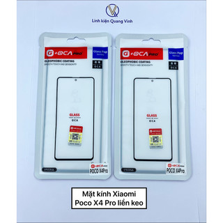 Mặt kính xiaomi poco x4 pro, poco x4 pro-5g liền keo