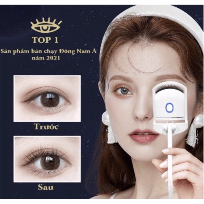 ⚡Máy Uốn Cong Lông Mi Tự Nhiên 2 Chế Độ Sưởi Ấm Sạc USB Kẹp mi nhiệt thông minh máy uốn mi bằng điện nhỏ gọn đa năng mẫu mới đa năng làm cong nhanh chóng sạc điện ruiyan