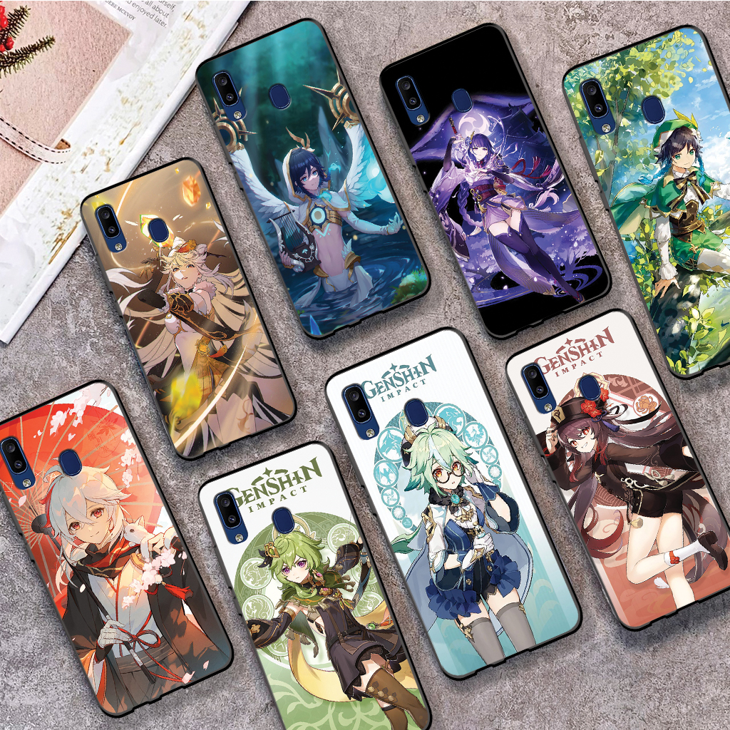 Ốp Samsung A20 / A30 hình nhân vật game Genshin Impact siêu ngầu