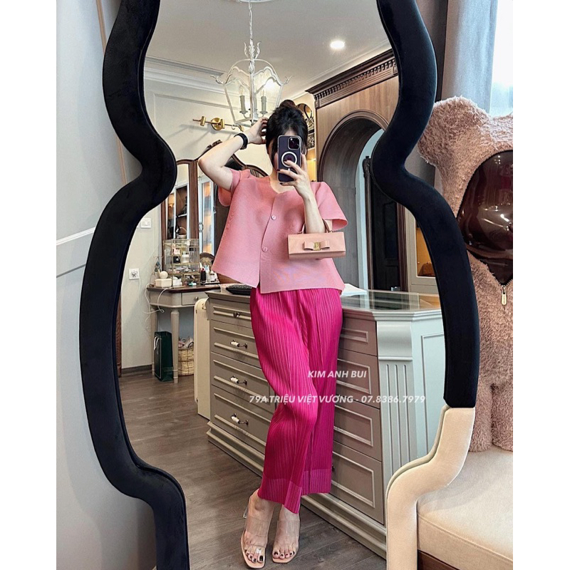 SET ÁO LÒ XO CÀI KHUY MẪU MỚI QCCC L1 - kimanhbui