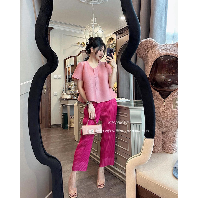 SET ÁO LÒ XO CÀI KHUY MẪU MỚI QCCC L1 - kimanhbui