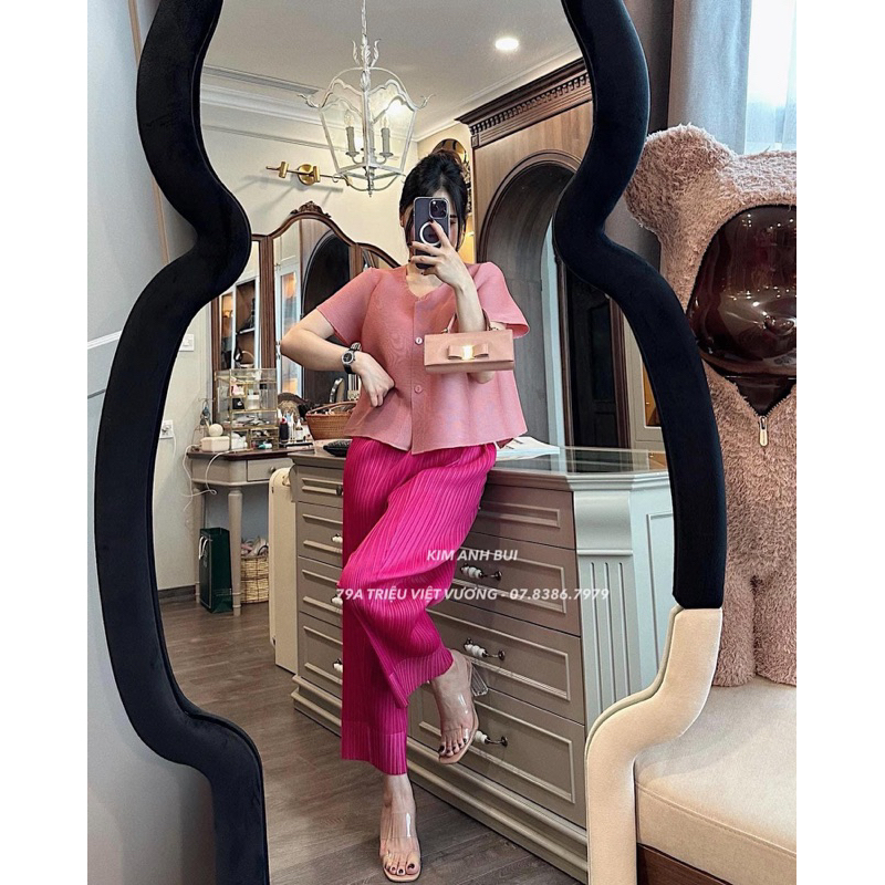 SET ÁO LÒ XO CÀI KHUY MẪU MỚI QCCC L1 - kimanhbui