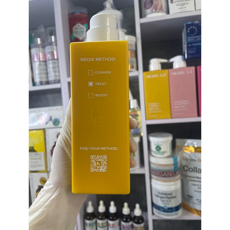 Kem pH5.5 Vitamin C + Turmeric Cream Vitamin C &  nghệ 444ml nâng tone phục hồi Medix5.5