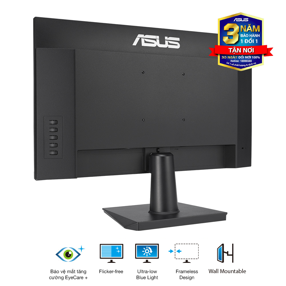 Màn Hình ASUS VA27EHF 27" IPS 1ms MPRT 100Hz Viền Mỏng Bảo Vệ Mắt