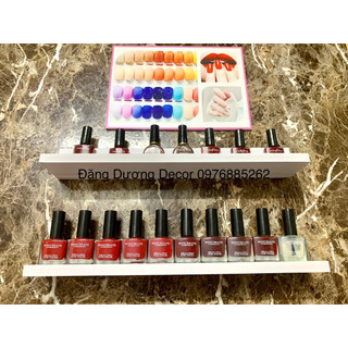 Kệ nail thanh l dài 35cm, để sơn móng - trang trí phòng nail-spa