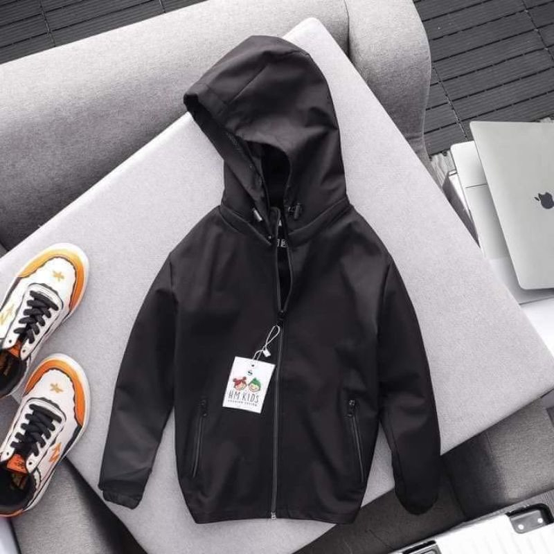 Áo khoác gió trẻ em bé trai,bé gái hàng 2 lớp cute từ 14 đến 40kg HADY KIDS 0240