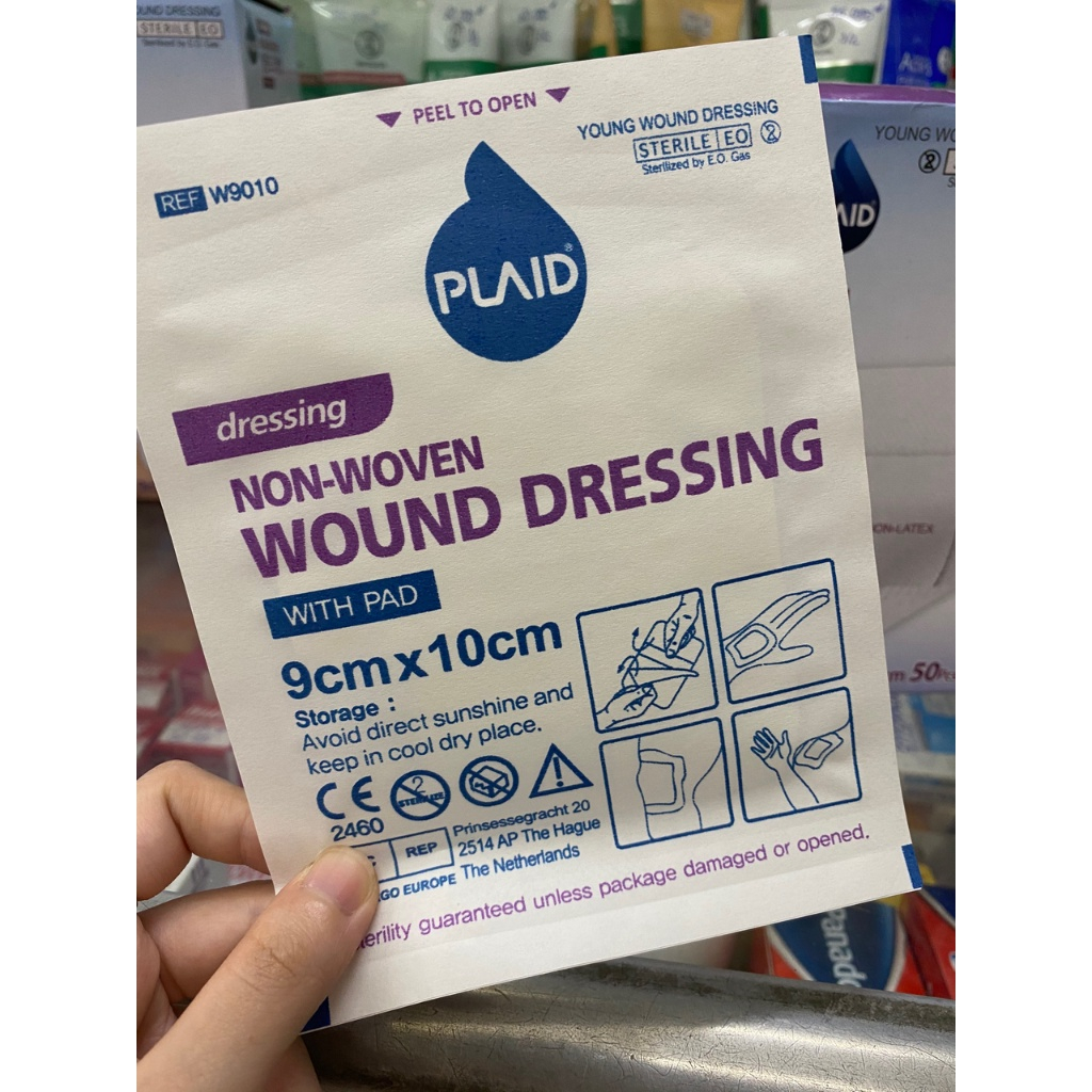 Băng gạc vô trùng Young Wound Dressing dán vết thương thấm hút tốt, không gây bết dính