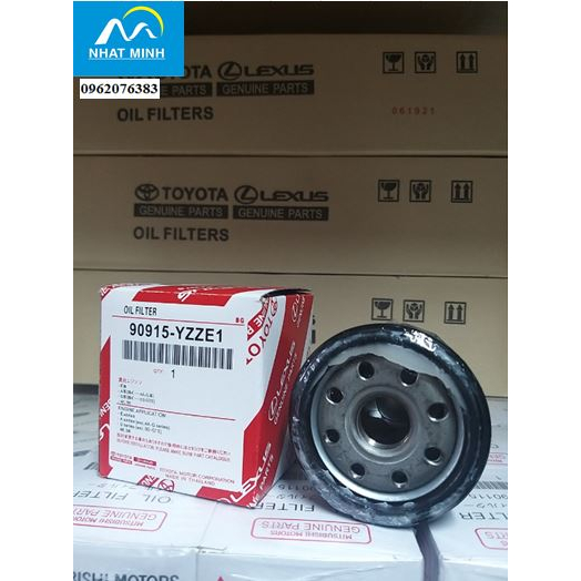 [Sỉ-Lẻ] Lọc dầu động cơ Toyota Vios, Wigo, Yaris, Rush, Camry, Altis, Corolla Cross (OEM) Mã:90915-Y