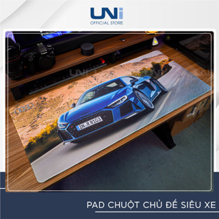 Miếng Lót Chuột Cỡ Lớn, Lót chuột Chủ Đề Siêu Xe kích thước 900x400x3mm - Uni Official Store
