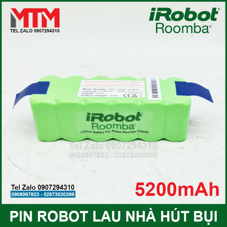 Pin robot hút bụi iRobot Roomba Seri – 14.4V 5200mAh