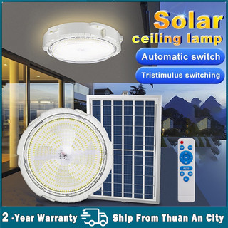 Paleo đèn năng lượng mặt trời solar 500W Đèn Ốp Trần Năng Lượng Mặt đèn lăng lượng mặt trời Trời đèn không gây hại mắt