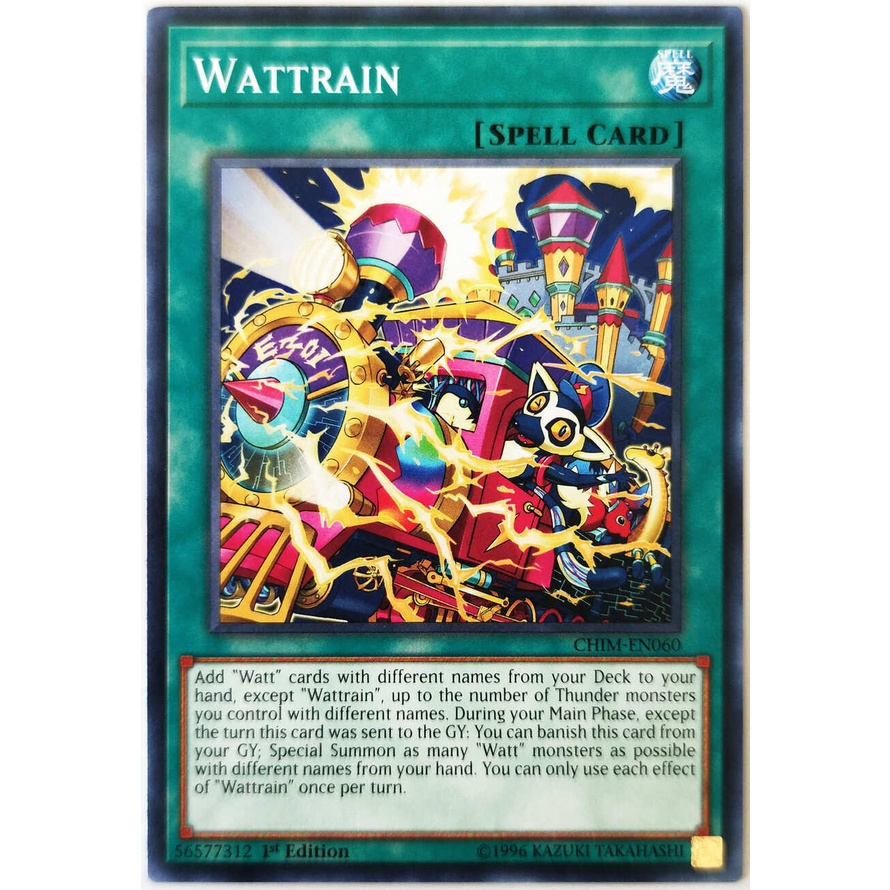 [Thẻ Yugioh] Wattrain |EN| Common