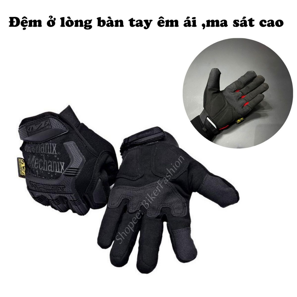 Găng tay phượt dài ngón mechanix