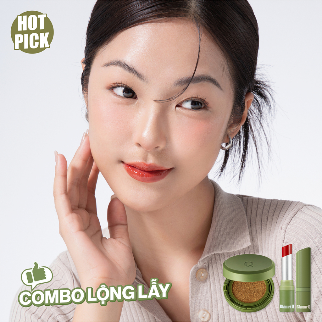 Siêu Son Dưỡng Có Màu Thuần Chay Môi Nhạy Cảm Glamrr Q Vegan Super Lip Balm (4.5g)