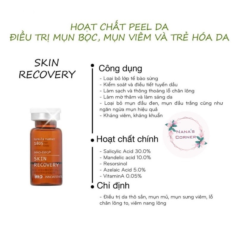 Tinh Chất Peel Cho Da Sẹo Rỗ T.C.AGE Innoaesthetics